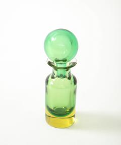Flavio Poli Glass Bottle with Stopper Model 14150 by Seguso Vetri dArte - 2303037