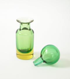 Flavio Poli Glass Bottle with Stopper Model 14150 by Seguso Vetri dArte - 2303041