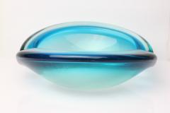 Flavio Poli Seguso Vetri dArte Sommerso Art Glass Bowl by Flavio Poli 1960 Italy - 4642853