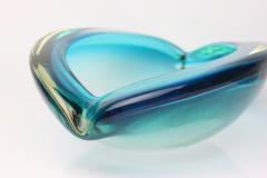 Flavio Poli Seguso Vetri dArte Sommerso Art Glass Bowl by Flavio Poli 1960 Italy - 4642854