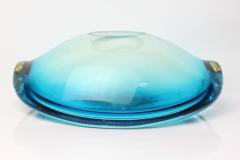 Flavio Poli Seguso Vetri dArte Sommerso Art Glass Bowl by Flavio Poli 1960 Italy - 4642858