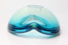 Flavio Poli Seguso Vetri dArte Sommerso Art Glass Bowl by Flavio Poli 1960 Italy - 4642859