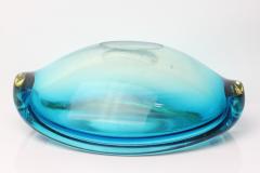 Flavio Poli Seguso Vetri dArte Sommerso Art Glass Bowl by Flavio Poli 1960 Italy - 4642860