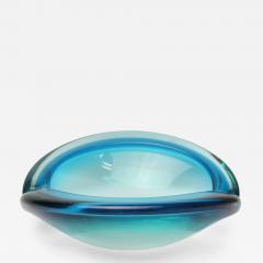 Flavio Poli Seguso Vetri dArte Sommerso Art Glass Bowl by Flavio Poli 1960 Italy - 4642966
