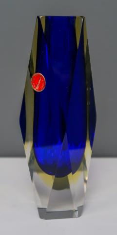 Flavio Poli Set 1960s Flavio Poli Sommerso Murano Glass Vases - 2430687