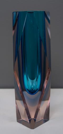 Flavio Poli Set 1960s Flavio Poli Sommerso Murano Glass Vases - 2430689