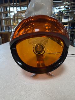 Flavio Poli Space Age Table Lamp by Flavio Poli Murano Glass Italy 1970s  - 4562871