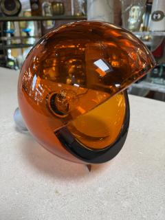 Flavio Poli Space Age Table Lamp by Flavio Poli Murano Glass Italy 1970s  - 4562872