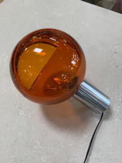 Flavio Poli Space Age Table Lamp by Flavio Poli Murano Glass Italy 1970s  - 4562885