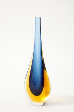 Flavio Poli Two 1960s Murano Glass Single Stem Vases by Flavio Poli  - 3470298