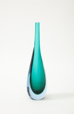 Flavio Poli Two 1960s Murano Glass Single Stem Vases by Flavio Poli  - 3470302