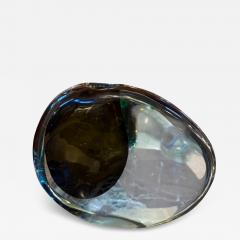 Flavio Poli Valva Murano Glass Vase by Flavio Poli for Seguso Italy 1960s - 4521639