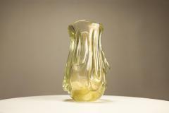 Flavio Poli Vase Model 3627 In Topazio Oro Induto By Flavio Poli For Seguso Vetri dArte  - 3643038