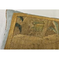 Flemish 17th Century Tapestry Fragment Pillow - 3946999