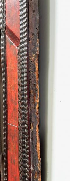 Flemish Baroque Ebonized and Faux Tortoiseshell Painted Mirror circa 1650 - 4251261