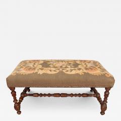 Flemish Baroque Walnut Bench - 3742957