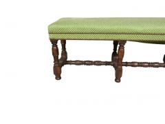 Flemish Baroque Walnut Bench - 4143632