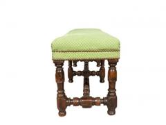 Flemish Baroque Walnut Bench - 4143634