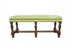 Flemish Baroque Walnut Bench - 4143648