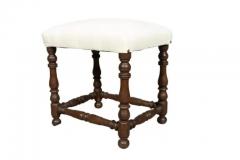 Flemish Baroque Walnut Bench - 4144796