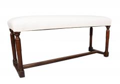Flemish Baroque Walnut Bench - 4246557