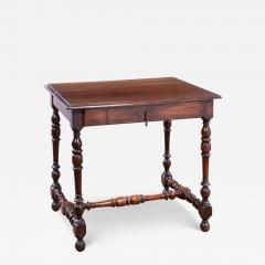 Flemish Baroque Walnut Side Table - 3116184