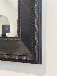 Flemish Ebonised Ripple Frame Mirror - 2627128