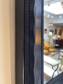 Flemish Ebonised Ripple Frame Mirror - 2627132