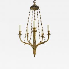 Flemish Louis XVI Style Brass Chandelier - 3590773