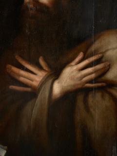 Flemish School 17th C Baroque Saint Probably Flemish School Saint Francis in Ecstasy - 2041620