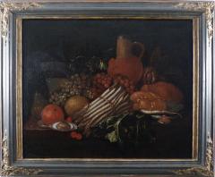 Flemish School 17th Century Still Life with Fruits - 4398336