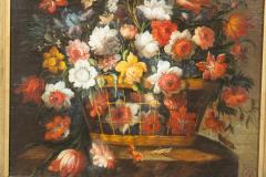 Flemish Style Framed Still life Oil On Panel - 4330340