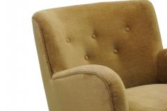 Flemming Lassen 1938 Flemming Lassen for Georg Kofoed Danish Lounge Chair in Original Mohair - 3818513