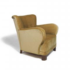 Flemming Lassen 1940s Scandinavian Mohair Lounge Chairs - 2989924