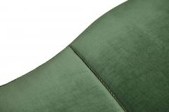 Flemming Lassen Flemming Lassen 1930s Danish Deco Curved Back Settee in Original Green Mohair - 4611229