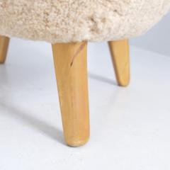 Flemming Lassen Pair of Flemming Lassen Ingeborg Chairs in Honey Sheepskin Asko 1950s - 4525135