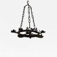 Fleur de Lys Candle Chandelier - 4241871