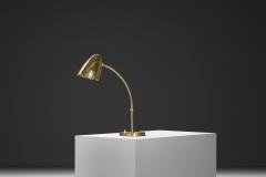 Flexible Brass Table Lamp Scandinavia First Half of the 20th Century - 4646987