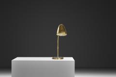 Flexible Brass Table Lamp Scandinavia First Half of the 20th Century - 4646989