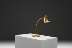Flexible Brass Table Lamp Scandinavia First Half of the 20th Century - 4646990