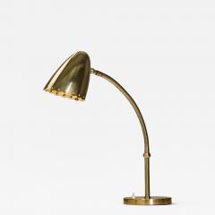 Flexible Brass Table Lamp Scandinavia First Half of the 20th Century - 4684881