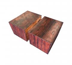 Floating Night Stands with Drawer in Rosewood Unknown 1960s Lot 829 - 4340312