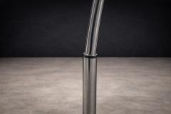 Floor Lamp with Five Bulbs in Chrome Glass Marble Unknown 1960s - 4547786