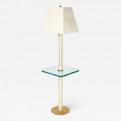 Floor Lamp with Glass Shelf - 1718220