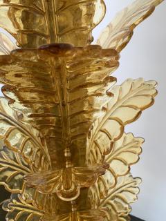 Floor Lamps Palm Tree Murano Glass and Brass Italy - 1450866