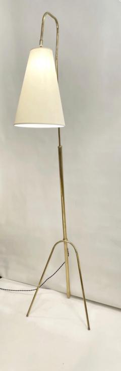 Floor lamp in polished brass France circa 1960 - 3370596