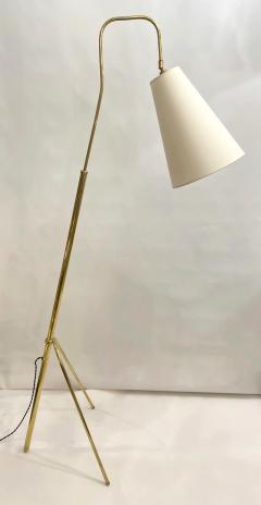 Floor lamp in polished brass France circa 1960 - 3370597