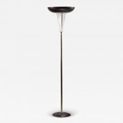 Floor lamp with plexiglass shade - 3939796