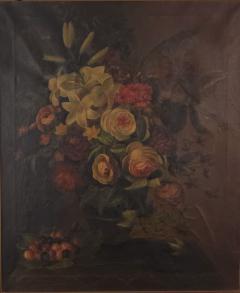 Floral Still Life France circa 1880 - 4039818