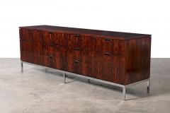 Florence Knoll 1960s Florence Knoll Brazilian Rosewood Ten Drawer Credenza - 4528114